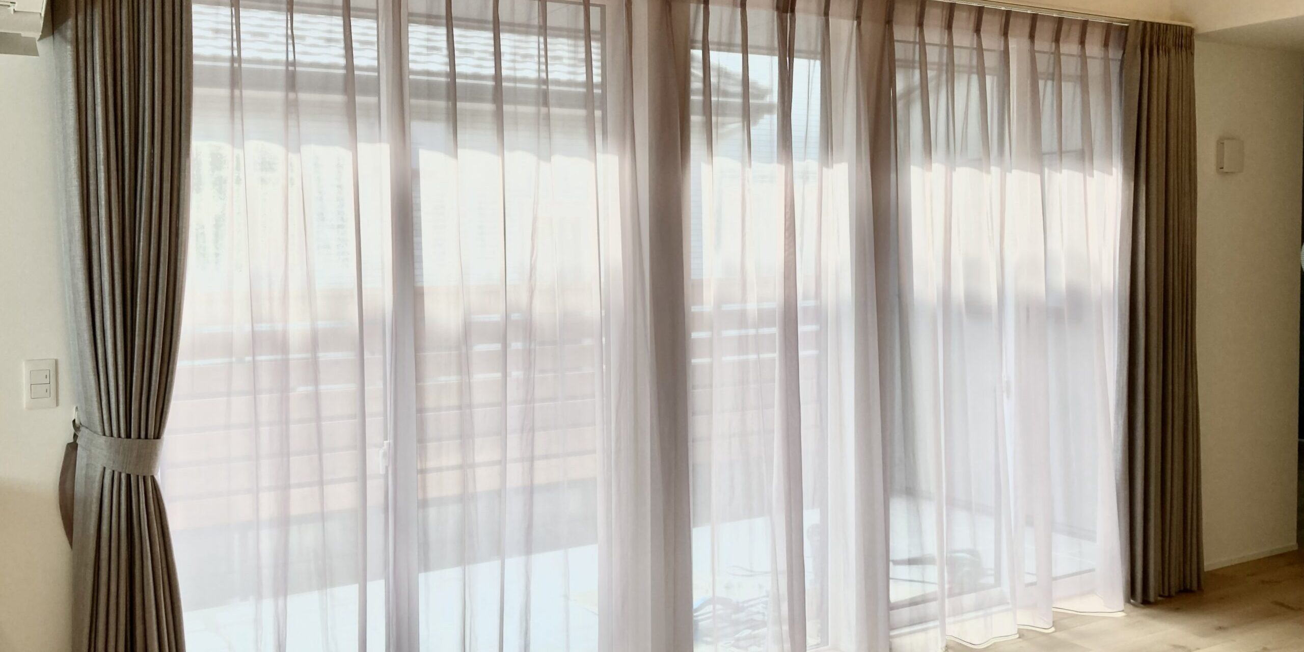 LIFE DECORのBLOG-お客様声のページ-ご新築のカーテン